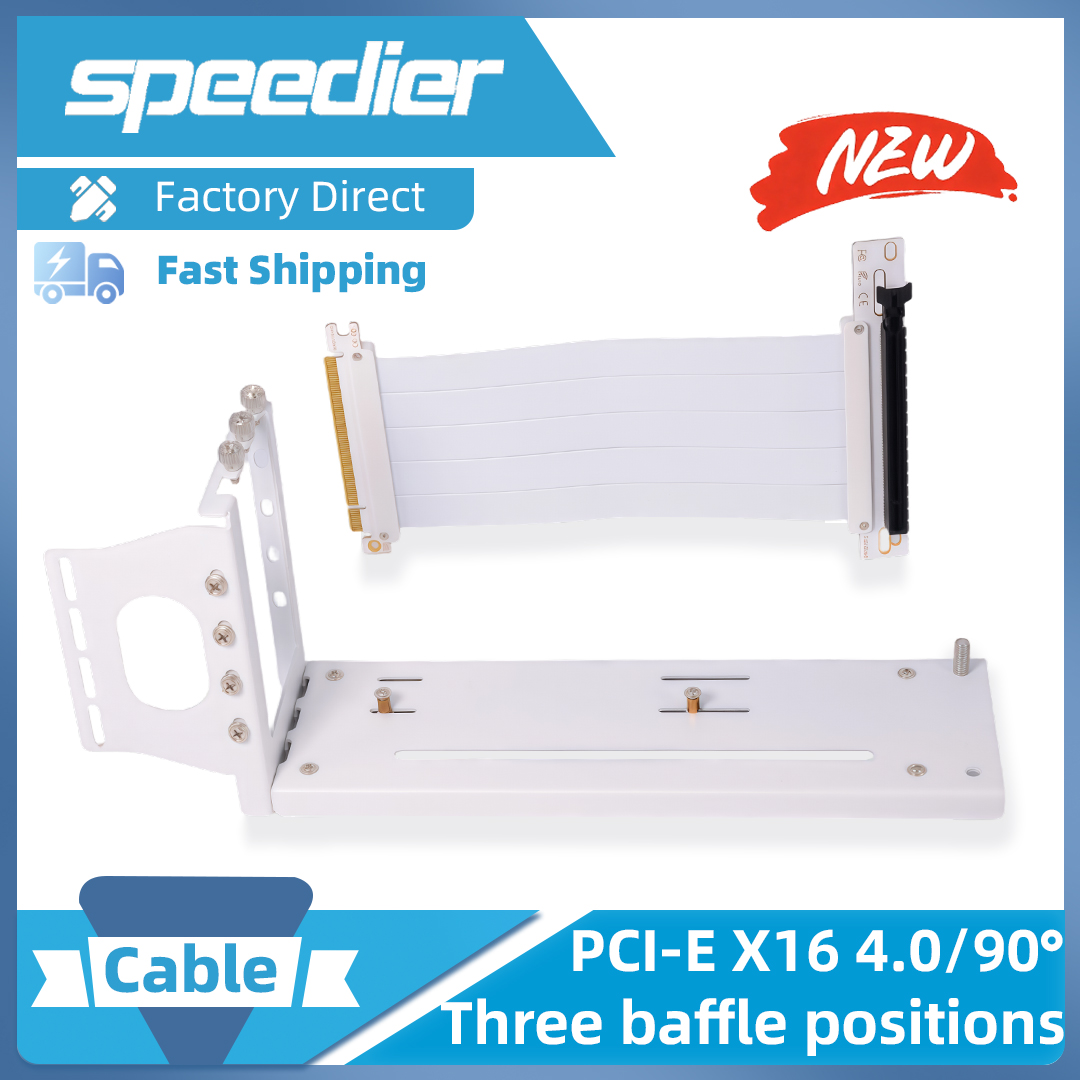 Pcie 4.0 X16 Riser Cable 90 Degree - Riser PCI-E 4.0 X16 Graphics Card