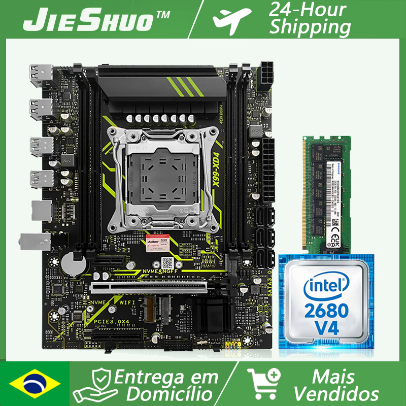 Kit Upgrade Gamer JIESHUO X99  - X99 Dual Cpu Motherboard Combo 评论和价格
