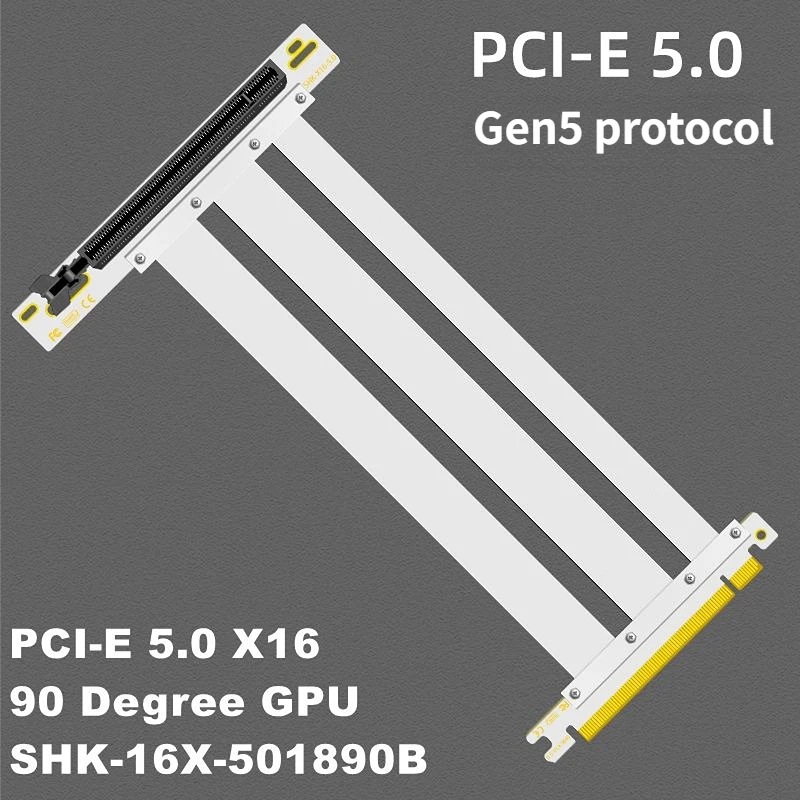 PCIE 5.0 x16 Riser Cable, Perf - Pcie 4.0 X16 Riser Cable 90 Degree 评论和价格