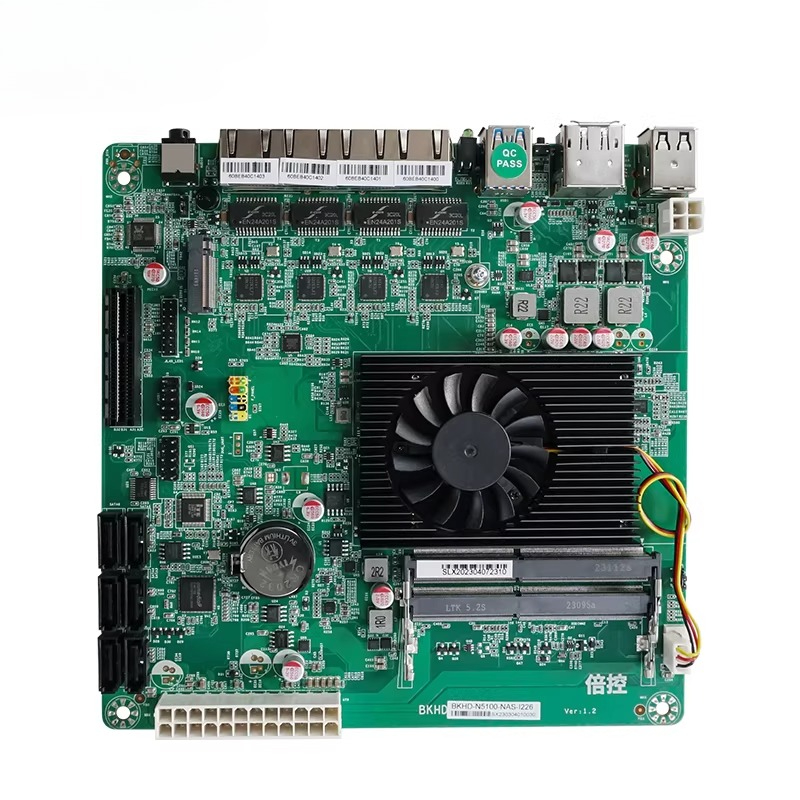 N5105 Quad-Core N100 Soft Rout - Nas Motherboard N100 6 Sata 评论和价格
