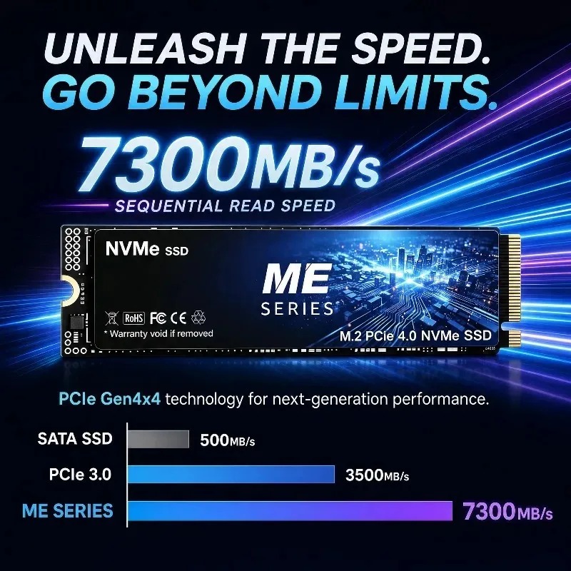 ME 500GB-4TB SSD M.2 NVMe Inte - M.2 Nvme 4Tb Pcie 4.0 Ssd 评论和价格