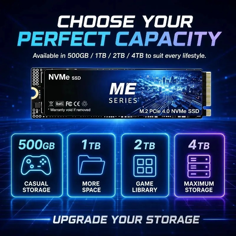 ME 500GB-4TB SSD M.2 NVMe Inte - M.2 Nvme 4Tb Pcie 4.0 Ssd 评论和价格