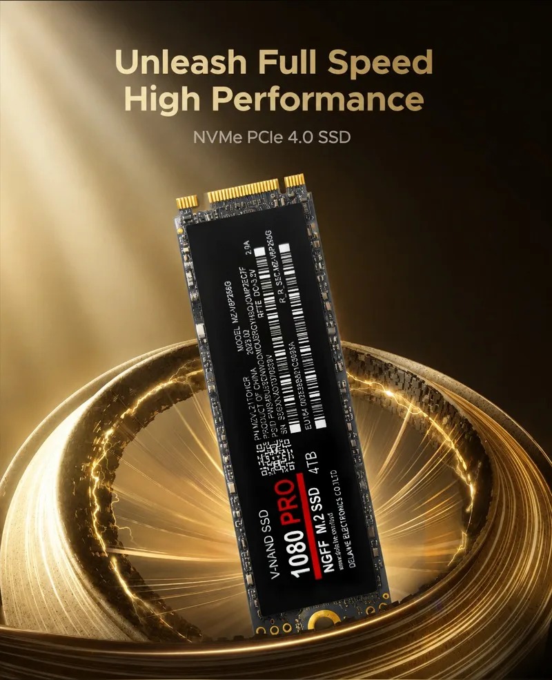 100% original 1080PRO PCIe 4.0 - M.2 Nvme 4Tb Pcie 4.0 Ssd 评论和价格