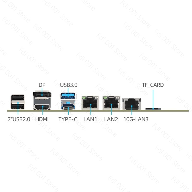 N100 Motherboard Dual 2.5G 10G - Nas Motherboard N100 6 Sata 评论和价格