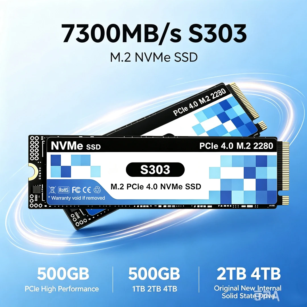 2026 New Original S303 M.2 SSD - M.2 Nvme 4Tb Pcie 4.0 Ssd 评论和价格