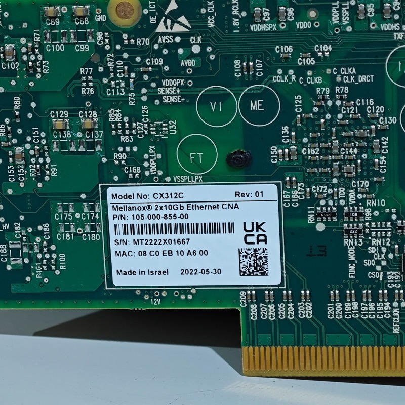 CX312C 10GB SFP+ Network Card  - 10Gb Sfp+ Pcie Network Card Dual Port 评论和价格
