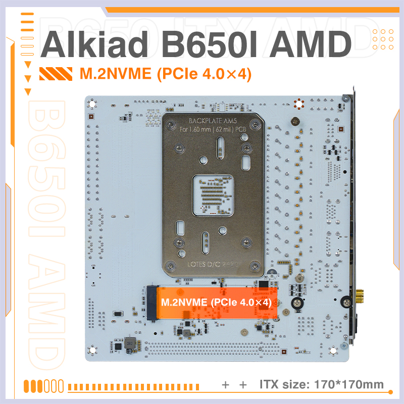 ERYING AM5 Motherboard Support - B650 Itx Motherboard Wifi 评论和价格