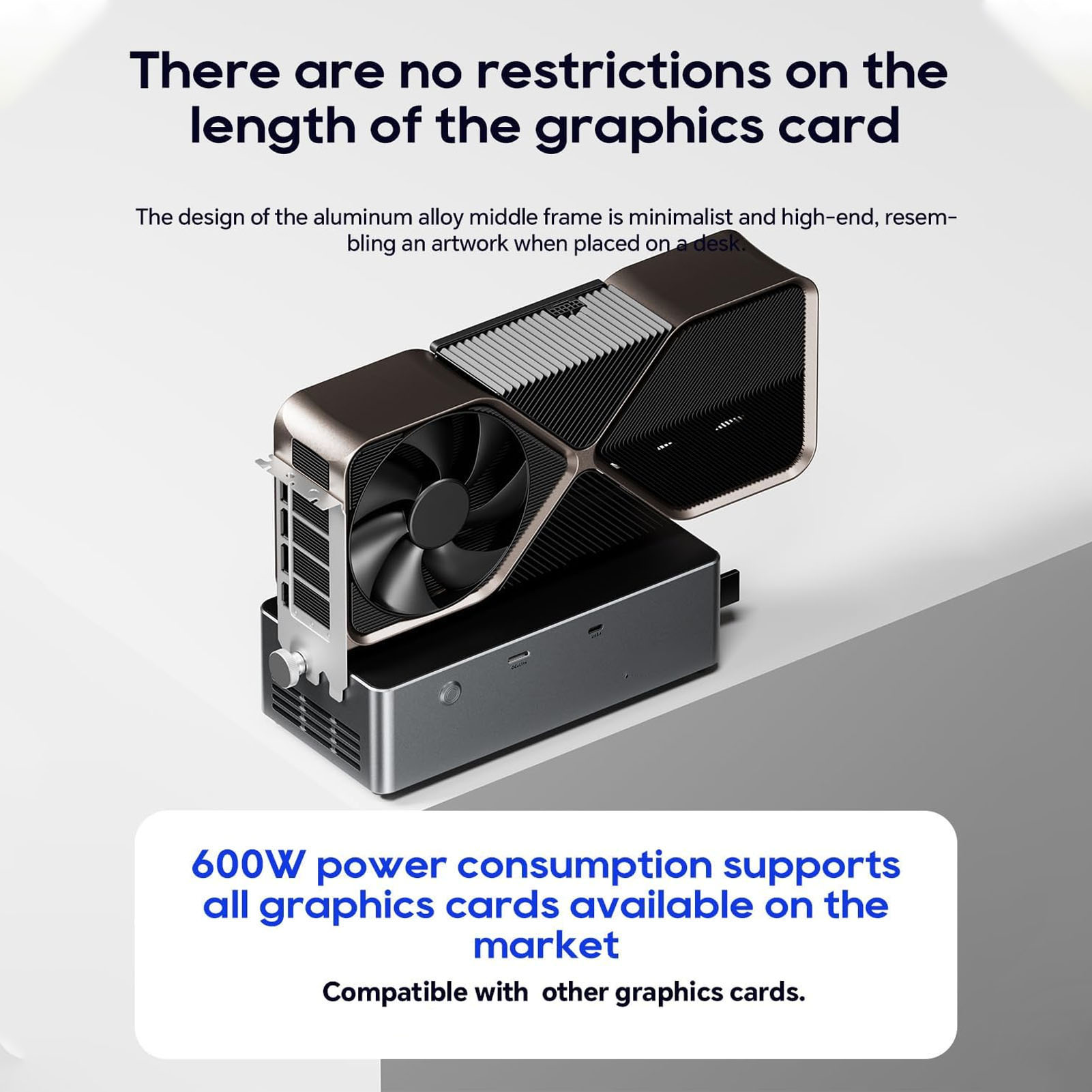 800W PSU PCIe 4.0 X4 External  - External Gpu Dock Pcie 4.0 Oculink 评论和价格
